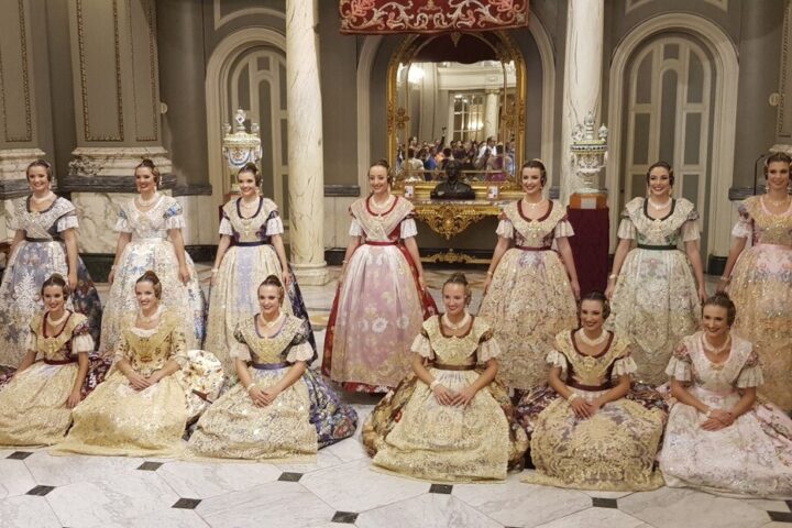 Proclamacion de las falleras mayores de Valencia 2018 Rocio Gil y Daniela Gomez 310