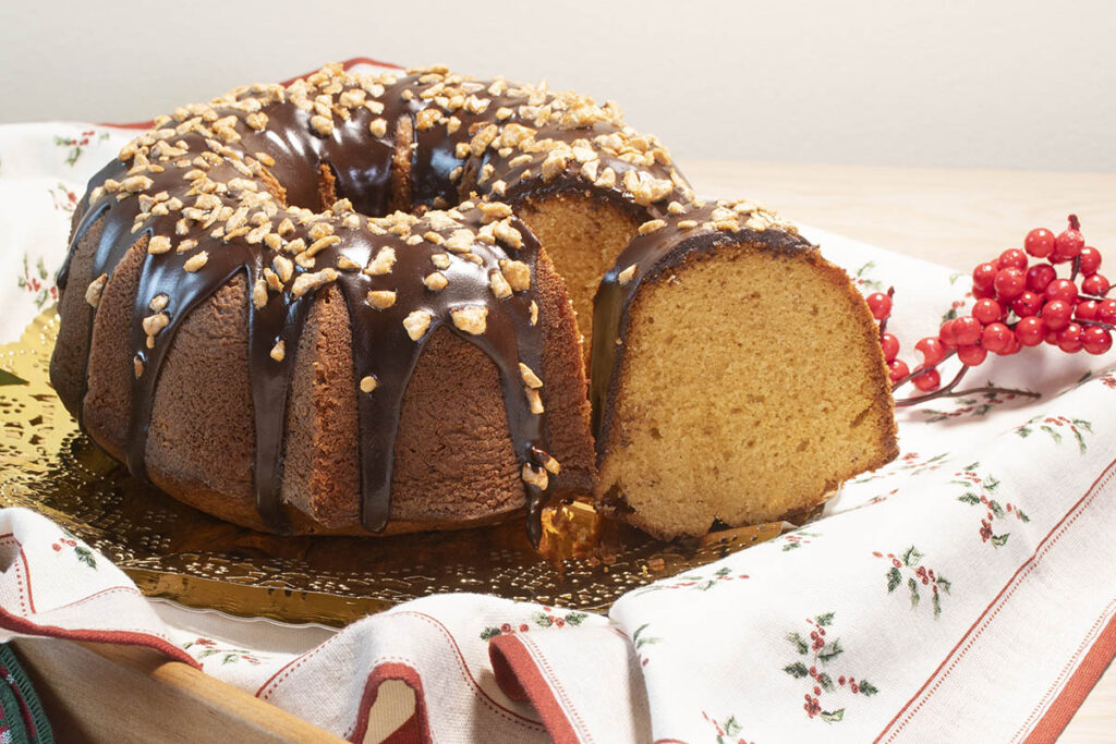 Seis recetas irresistibles con turrón para disfrutar todo el año 3 BUNDT CAKE DE TURRON 1