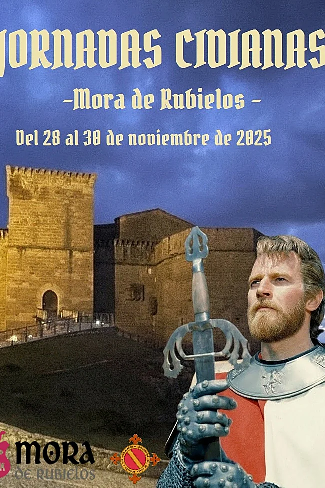 CARTEL.JORNADAS.CIDIANAS.MORA .RUBIELOS2025 U52841460315ZtY 650x975@Las Provincias