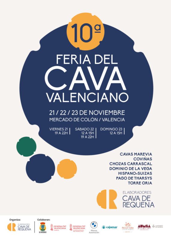 Cartel Decima Feria Cava Valenciano scaled 1 scaled 1