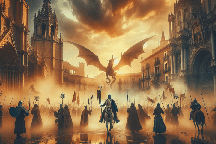 El Caballero del Dragnullnnull La Leyenda que Vive en las Calles de Valencia