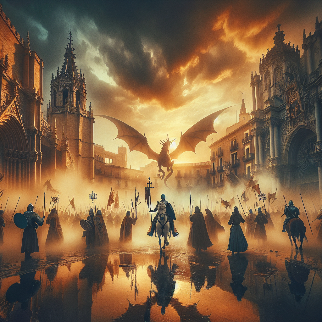 El Caballero del Dragnullnnull La Leyenda que Vive en las Calles de Valencia