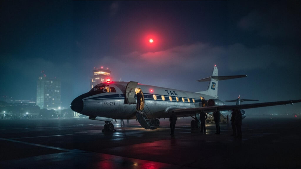 El Caso Manises: el incidente OVNI que obligó a aterrizar a un avión comercial en 1979 2 Gemini Generated Image e9mx4re9mx4re9mx fotor 20251116202518