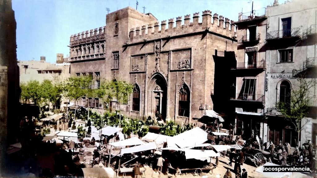 La Plaza del Mercado en Valencia en 1890: motor del comercio urbano y memoria colectiva 5 La Plaza del Mercado y lonja en Valencia en 1890 motor del comercio urbano y memoria colectiva 3