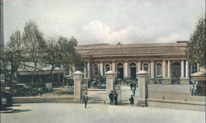 La primera estacion de tren de Valencia