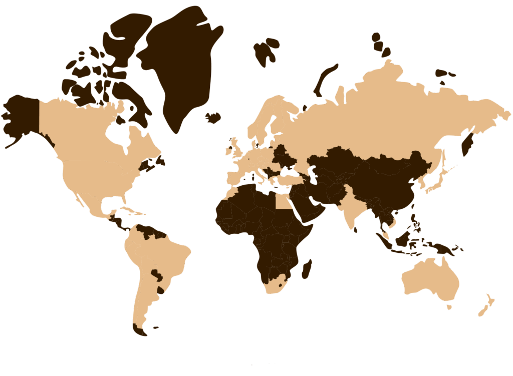 7 de noviembre: Día Mundial del Turrón, el dulce más emblemático del Mediterráneo 4 Mapa paises donde se consume turron corregido