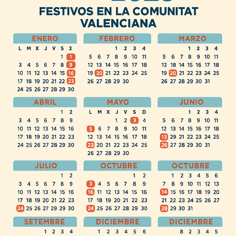 calendario laboral 2026 comunidad valenciana 1