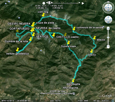 Castillo de Castro (Alfondeguilla, Sierra de Espadà) 3 circular Alfondegilla castillo de Castro