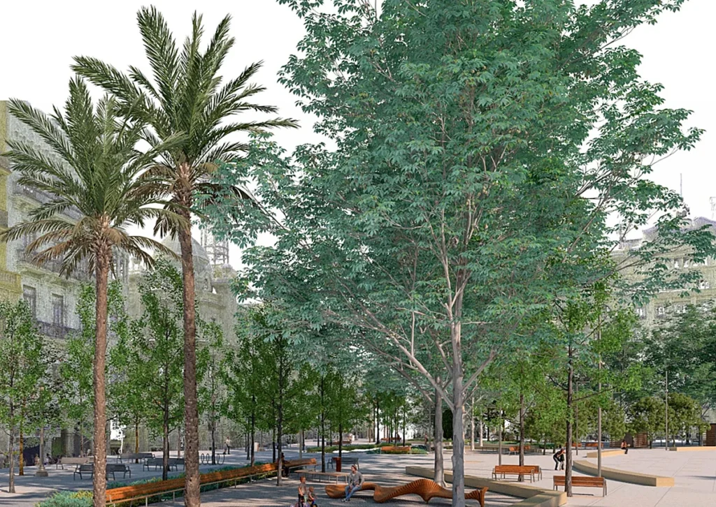 La nueva plaza del Ayuntamiento recuperará la huella romana de Valencia con un homenaje a la Vía Augusta 3 9dd3b518ed4ac491579b549703bd03ec97594214