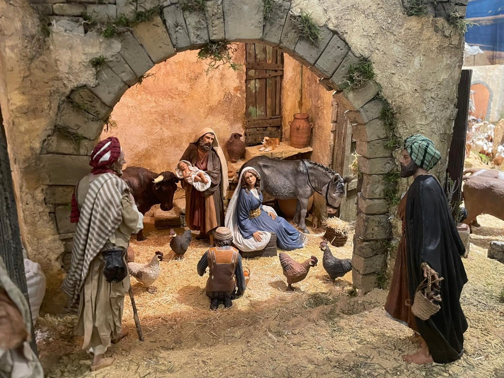 Así es el Belén Monumental del Salón de Cristal del Ayuntamiento de Valencia 7 Belen Monumental instalado en el Salon de Cristal del Ayuntamiento 1 Mediana