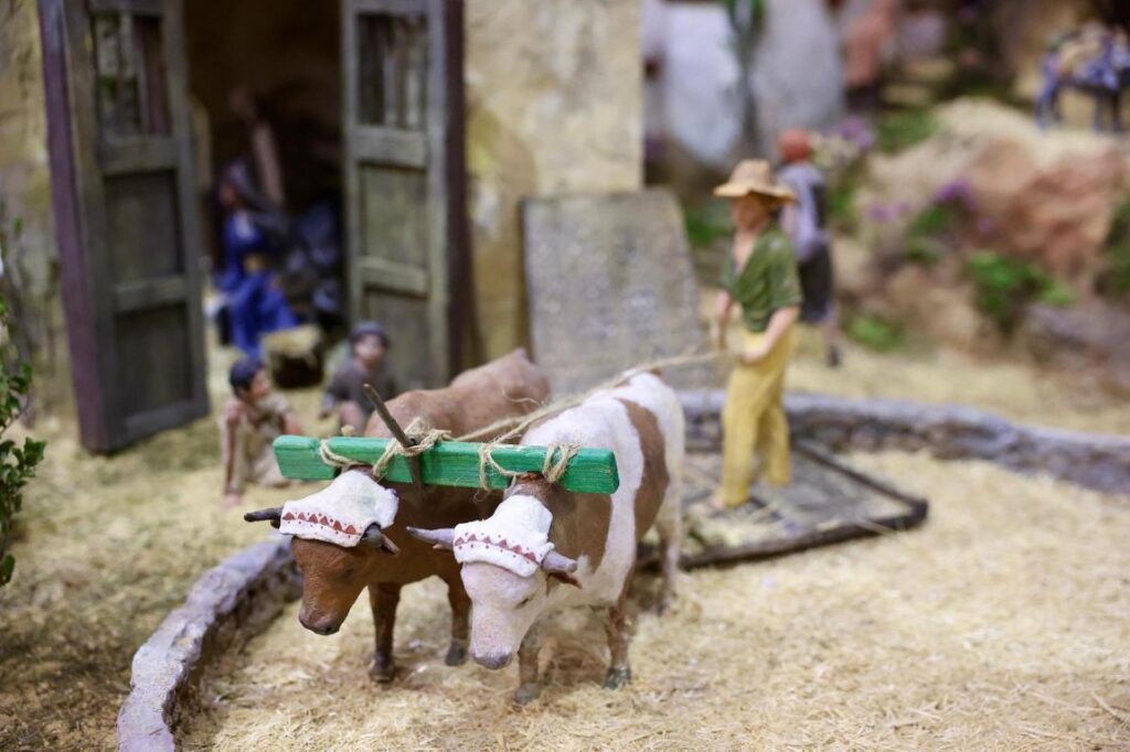 Así es el Belén Monumental del Salón de Cristal del Ayuntamiento de Valencia 13 Belen Monumental instalado en el Salon de Cristal del Ayuntamiento 13 Mediana