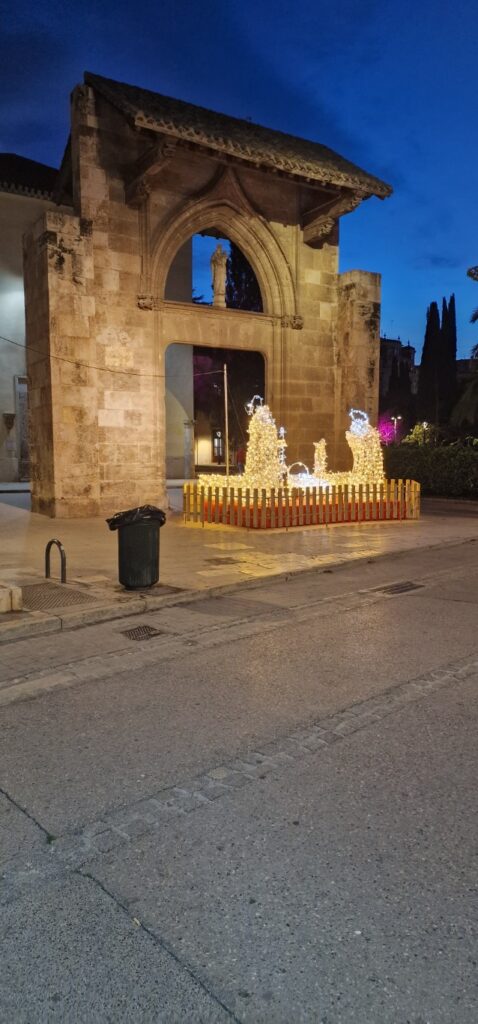 Descubre la ruta de los belenes de Valencia esta Navidad 4 Belen luminoso de la calle del Hospital 1 Mediana 1