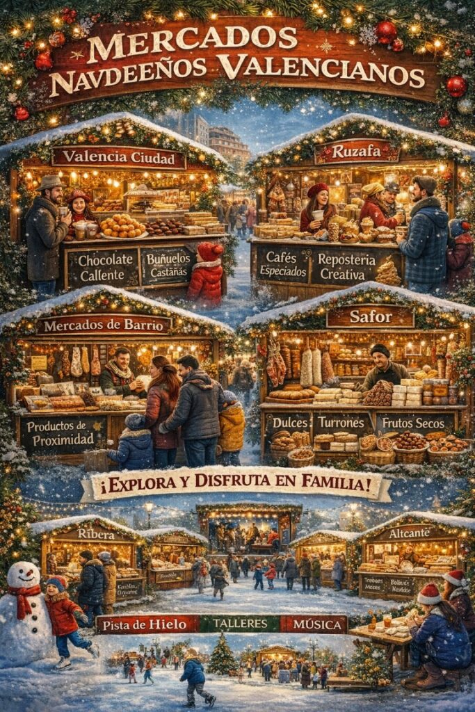 Mercados navidenos valencianos Mediana Mediana