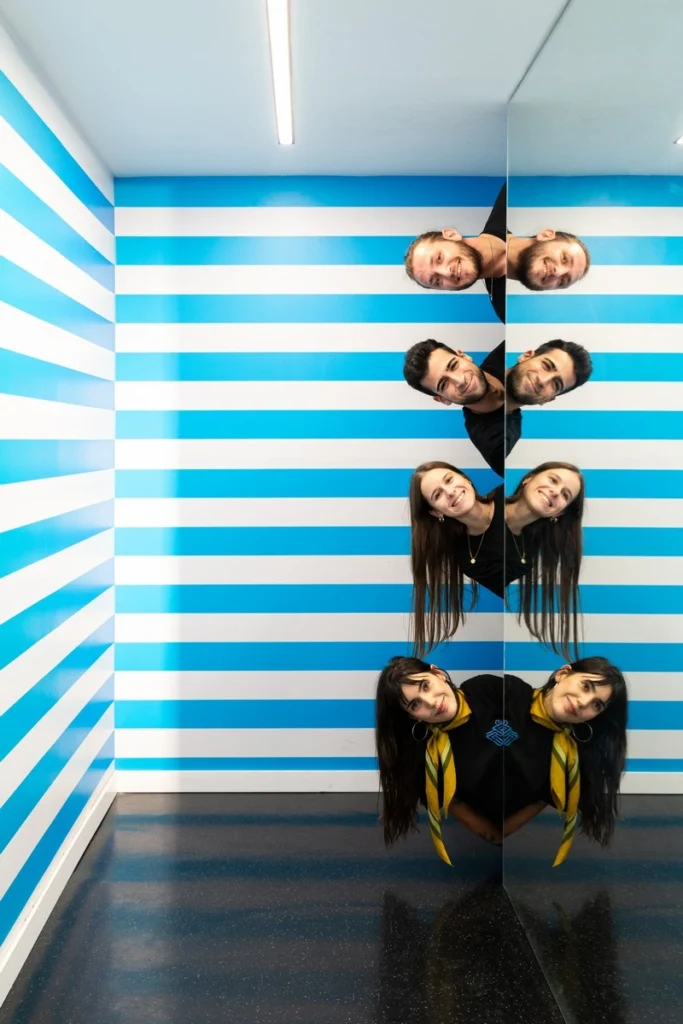 Team building en Valencia en el Museum of Illusions 2