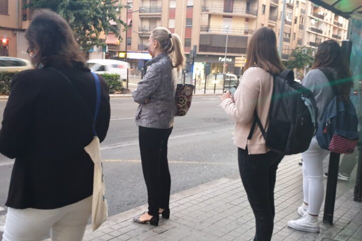 parada autobus Mediana 1