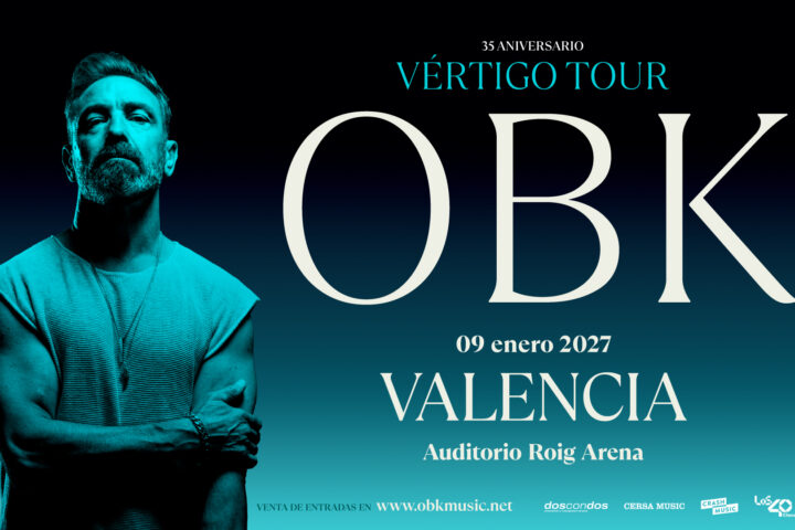 Cartel Concierto OBK Roig Arena