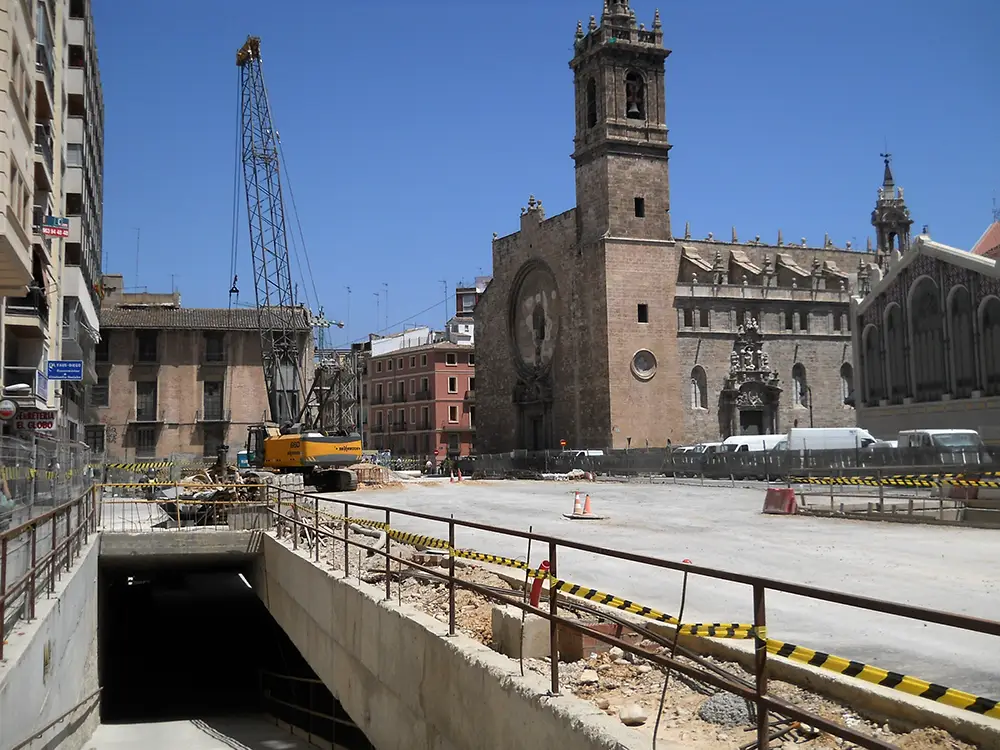 El secreto bajo el Mercat Central la estacion de metro que nunca llego a abrir 4