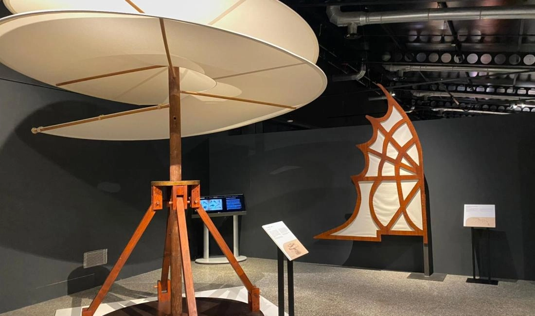 Exposicion inmersiva de Leonardo Da Vinci en Valencia ciencia arte y genio 5