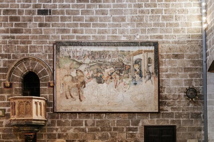 Fresco de la adoracion de los Reyes. Capilla Santo Caliz VV 20272 1024 Foto David Rota