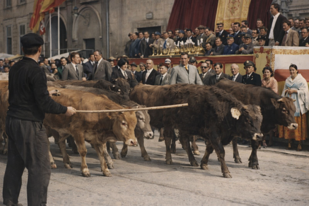 Siete siglos y medio de devoción antoniana en Valencia 8 Historia San antonio abad Valencia bendicion animales 2 Mediana