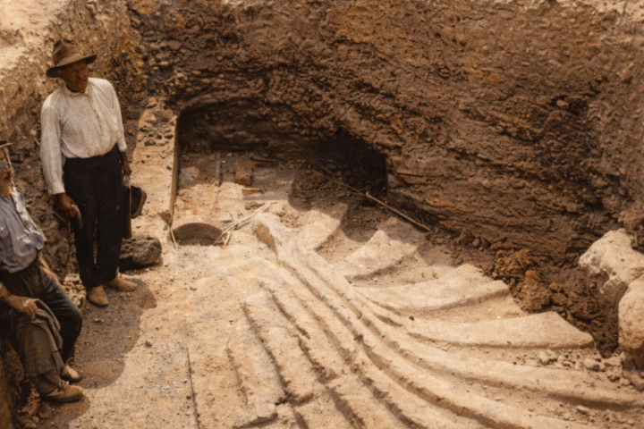 La pechina que dio nombre a un paseo un hallazgo olvidado del rio Turia Mediana