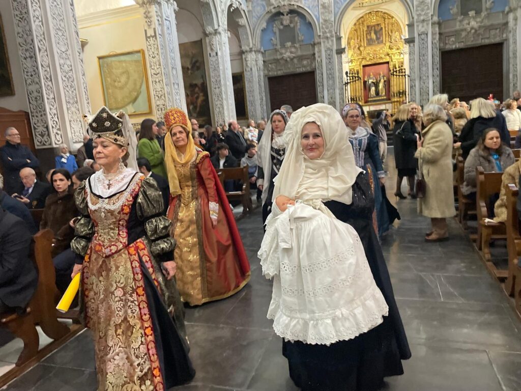 misa en honor al bautismo de San Vicente Ferrer 1