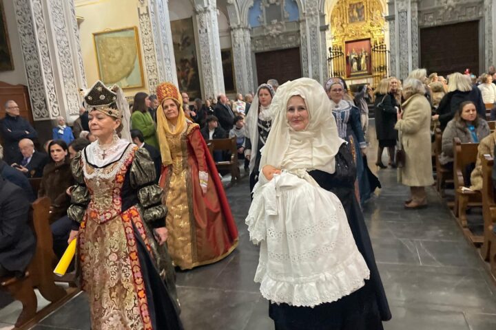 misa en honor al bautismo de San Vicente Ferrer 1