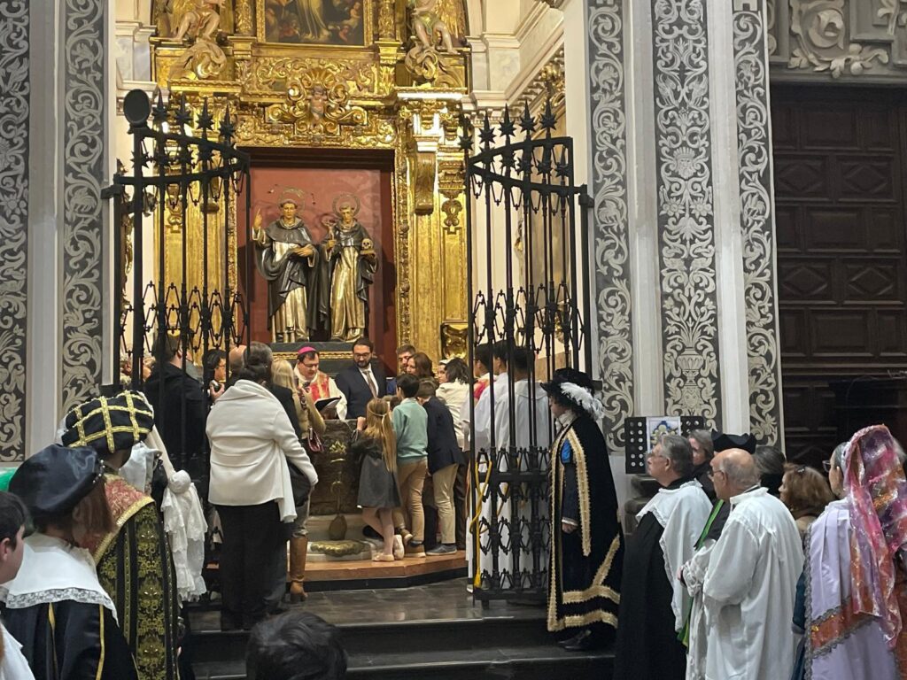 Historia de la misa en honor al bautismo de San Vicente Ferrer en València 3 misa en honor al bautismo de San Vicente Ferrer 4
