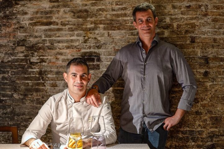 Carlos Cervera chef y Pablo Cervera director ejecutivo 1 Mediana