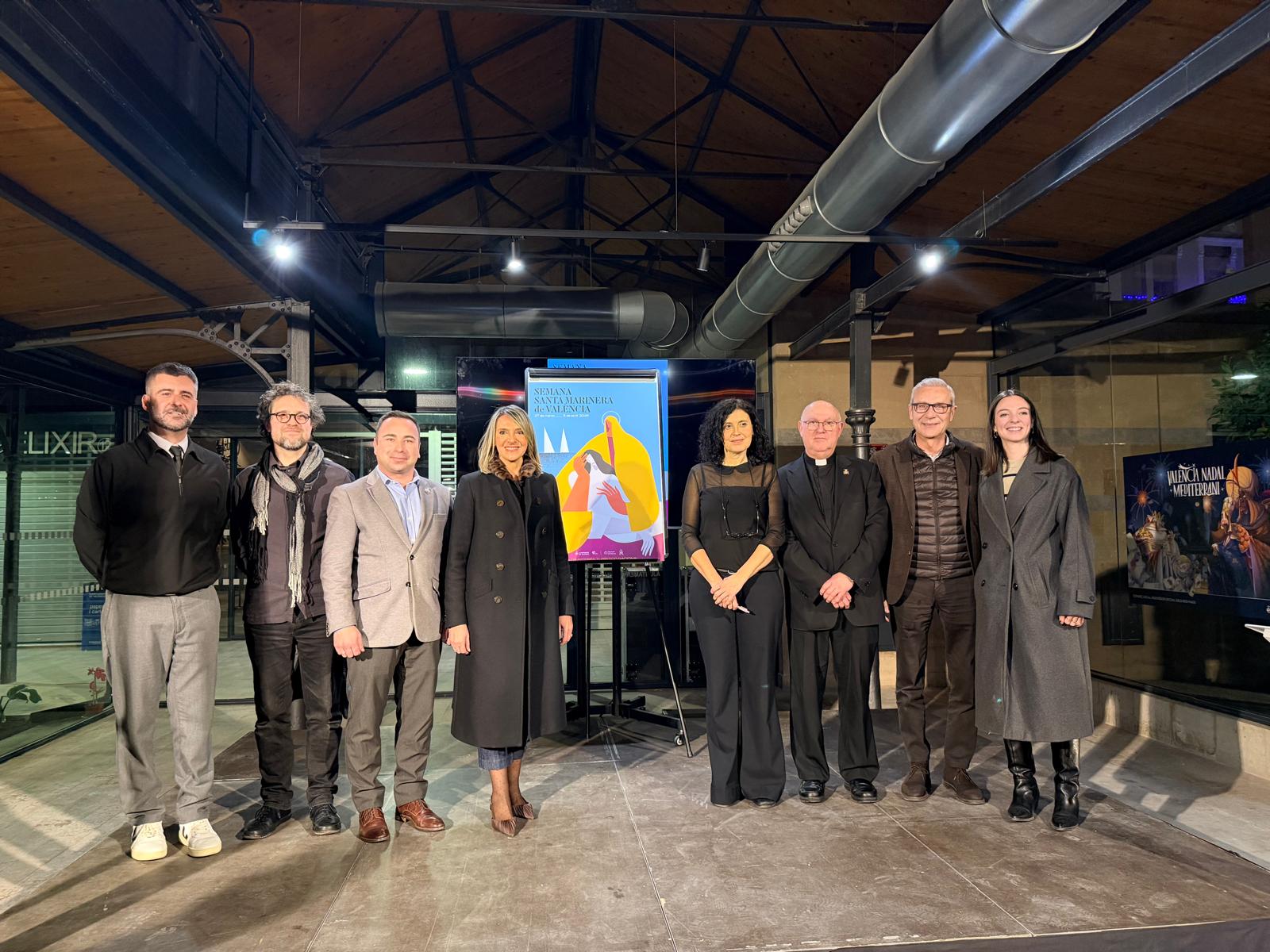 La Semana Santa Marinera de Valencia desvela un cartel que emociona desde el silencio 2