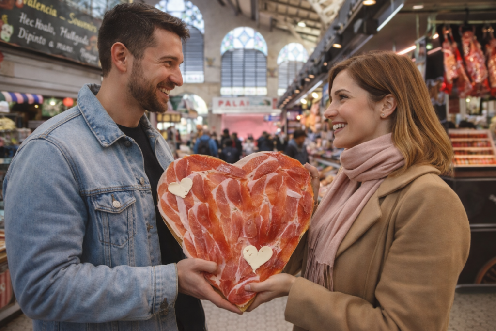 San Valentin tambien se regala… y se come el corazon mas sabroso del Mercado Central en Supergourmet 1 Mediana