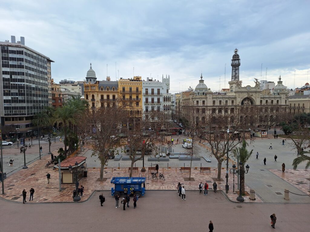 arranca el montaje de las mascletaes de Fallas 1