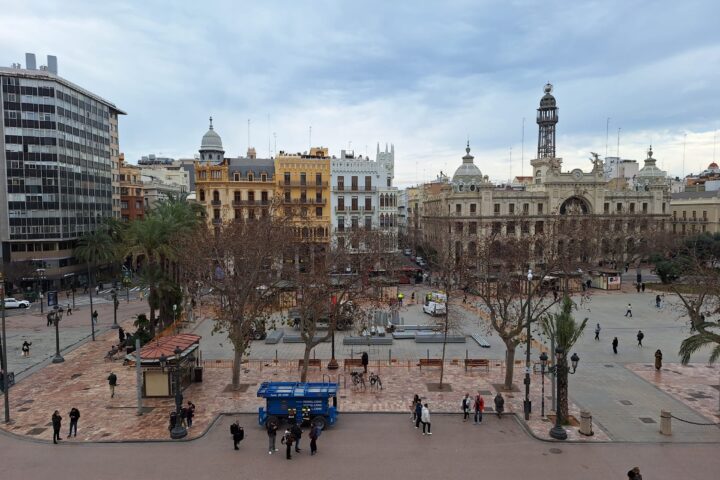 arranca el montaje de las mascletaes de Fallas 1