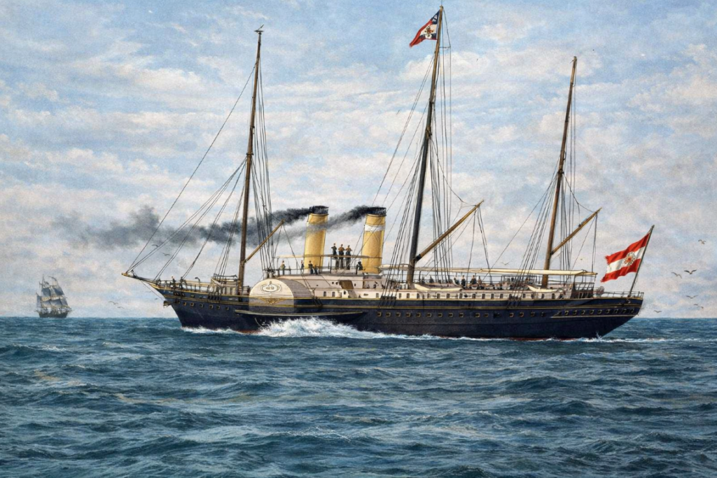 buque imperial Miramar Mediana