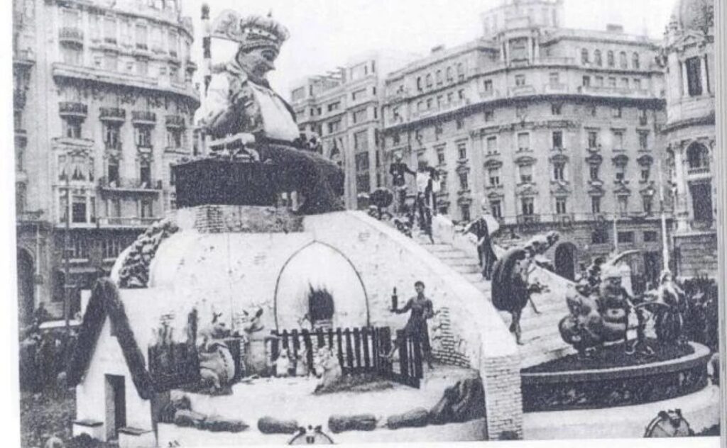 fallas valencia guerra civil 3 Mediana