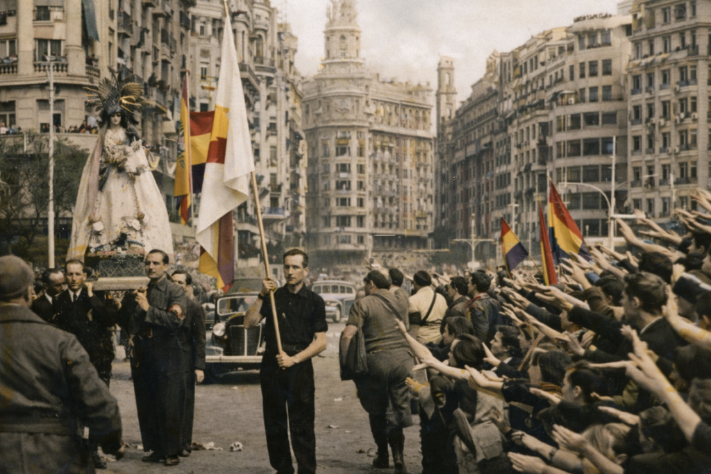 fallas valencia guerra civil 3 Mediana