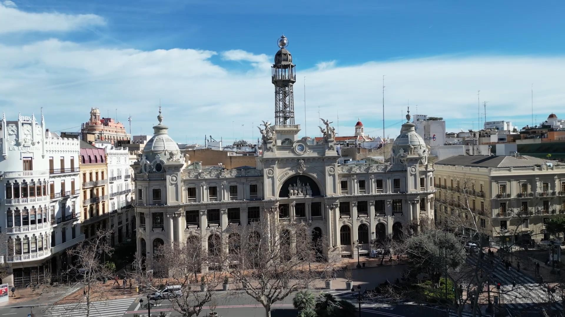 plaza del Ayuntamiento Valencia edificio correos