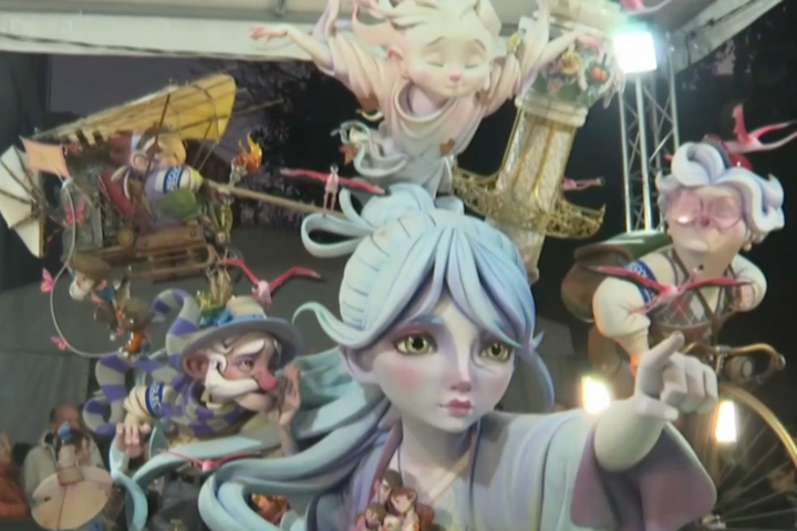 Espartero Gran Via Ramon y Cajal conquista la mejor falla infantil de Valencia en 2026 1