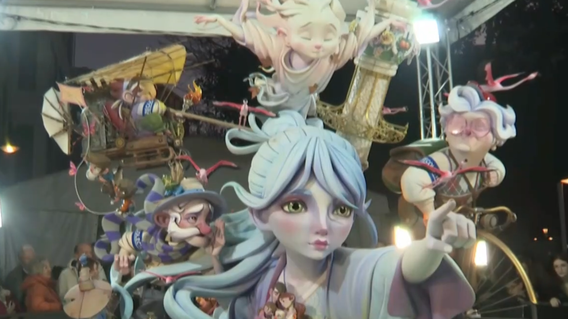 Espartero Gran Via Ramon y Cajal conquista la mejor falla infantil de Valencia en 2026 1