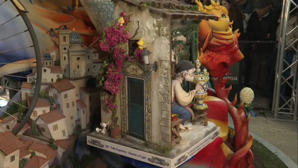 Espartero Gran Via Ramon y Cajal conquista la mejor falla infantil de Valencia en 2026 7 fotor 20260315221940