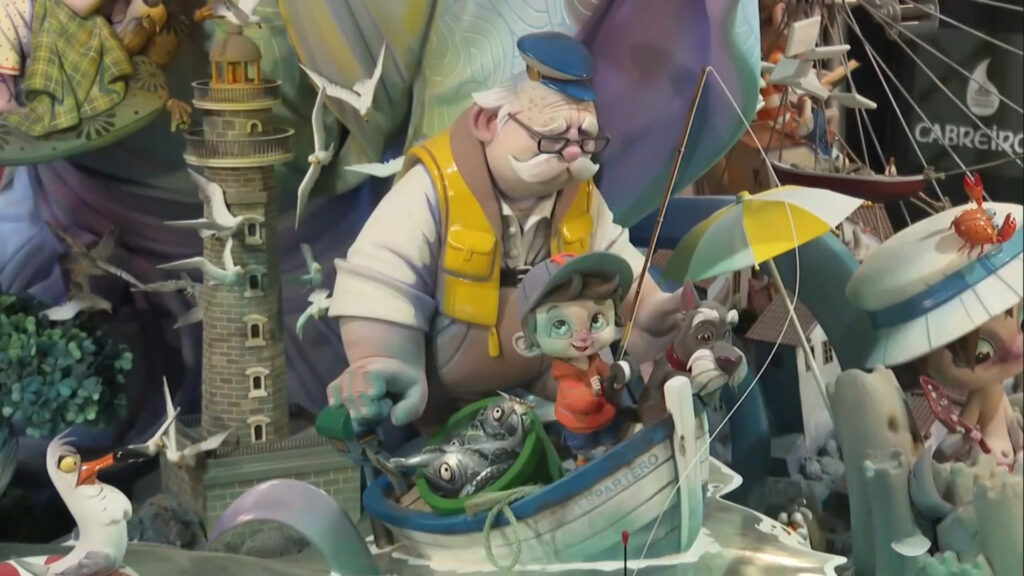 Espartero Gran Via Ramon y Cajal conquista la mejor falla infantil de Valencia en 2026 8 fotor 20260315221854