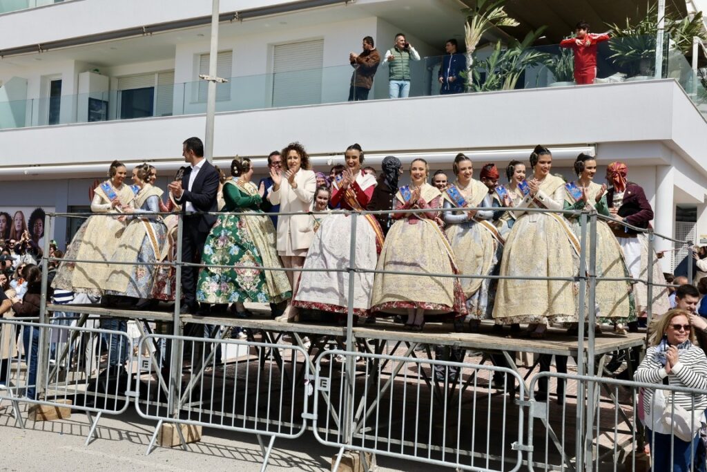fotografies de la mascleta en Sant Antoni de Portmany Eivissa 18 Mediana