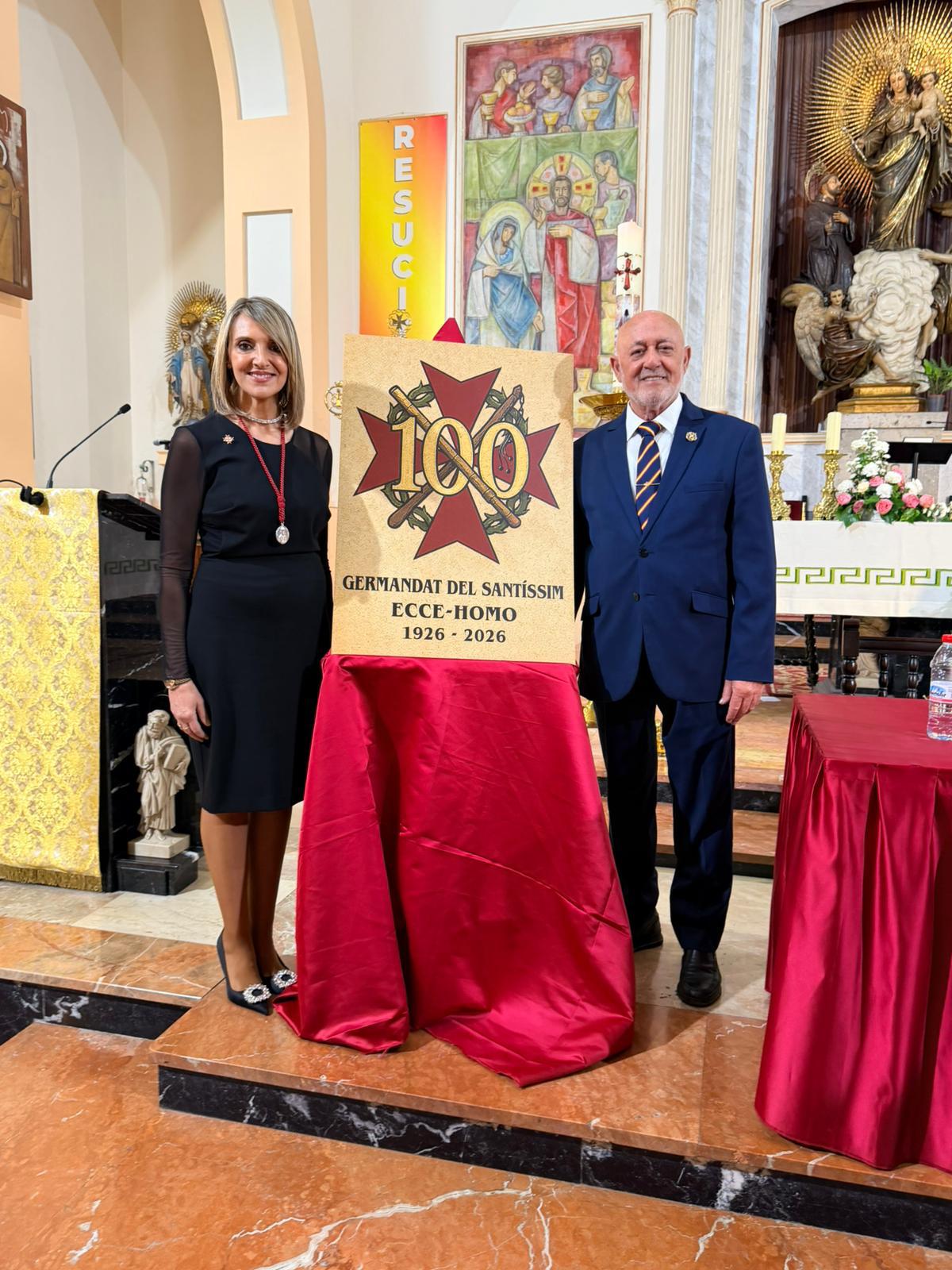 La Hermandad del Ecce Homo presenta su imagen para el Centenario en una jornada de homenajes 1