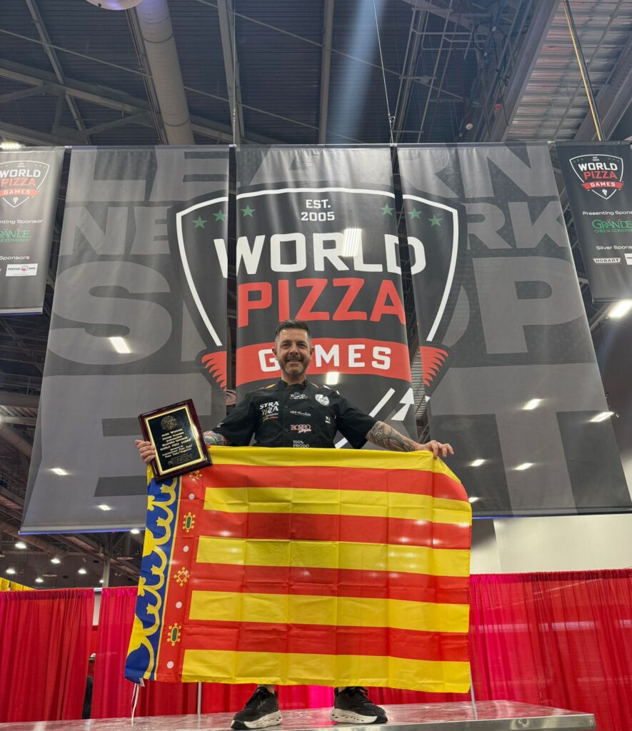 Un valenciano hace historia en Las Vegas asi conquisto Francis Tolu las Olimpiadas de la pizza en Estados Unidos 1