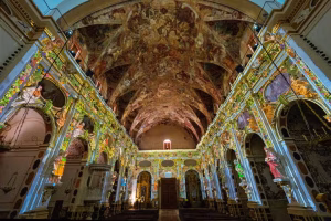 proyeccion audiovisual iglesia santos juanes