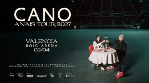 Cartel Concierto Cano Roig Arena