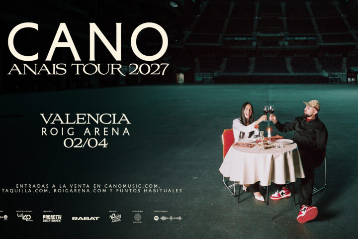 Cartel Concierto Cano Roig Arena