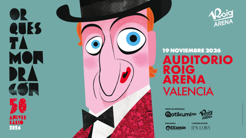 Cartel Concierto La Orquesta Mondragon Roig Arena