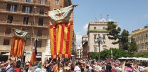Dia grande del Corpus la Moma y la Degolla llenan las calles de Valencia 20220619 12063713 Mediano 1024x498 1