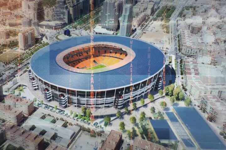 Projecte del nou Mestalla